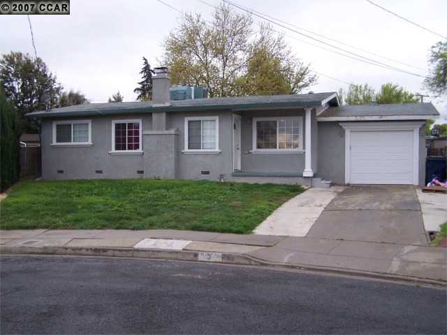 Property Photo: 3 Coventry Court CA 94509-3807