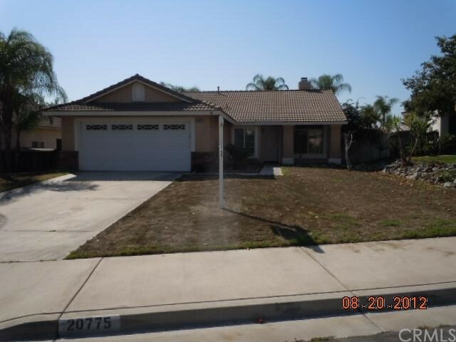 Property Photo:  20775 Bayport Drive  CA 92508 