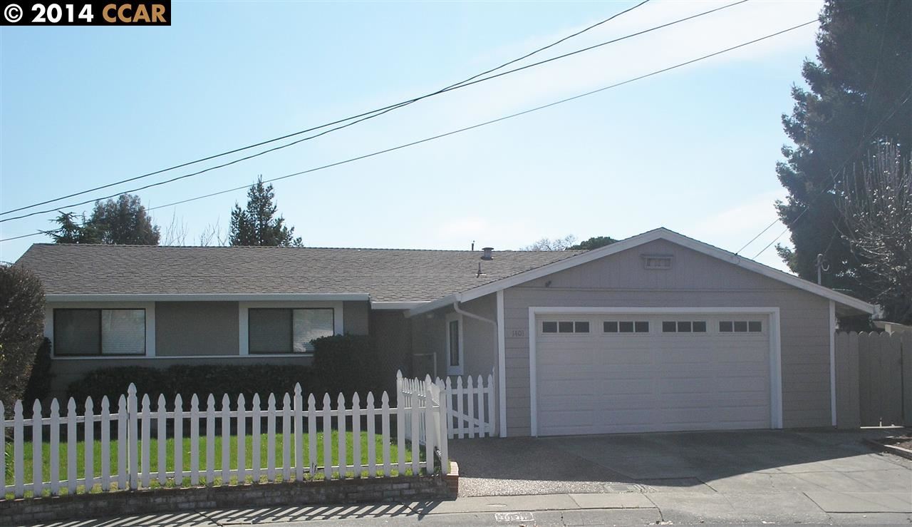 Property Photo: 1401 Stonewood Pl CA 94520-2821