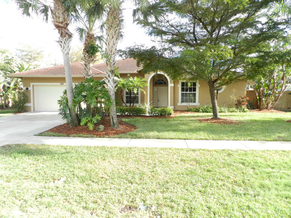 Property Photo:  988 Azure Avenue  FL 33414 