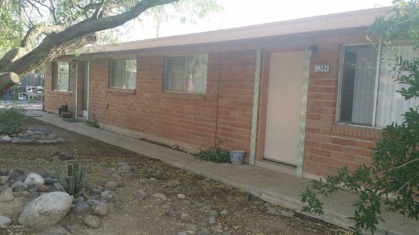 Property Photo:  802- 804 E Holaway Drive  AZ 85719 