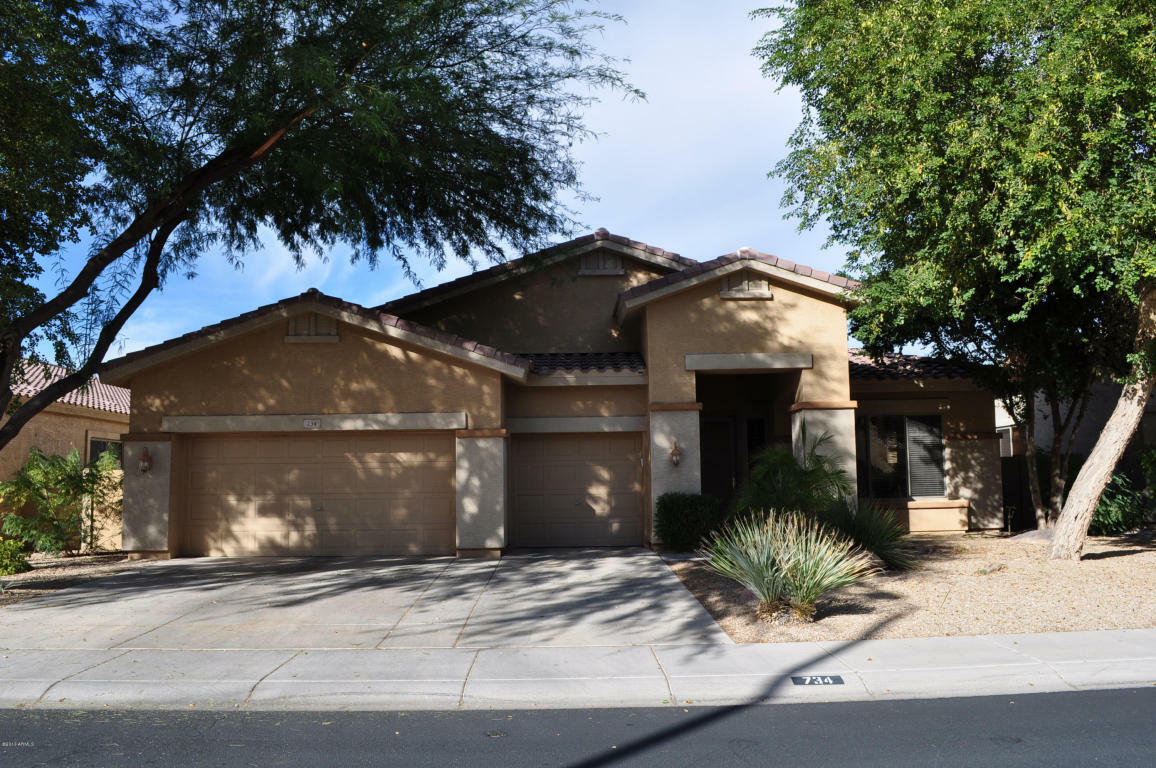 Property Photo:  734 E Gemini Place  AZ 85249 