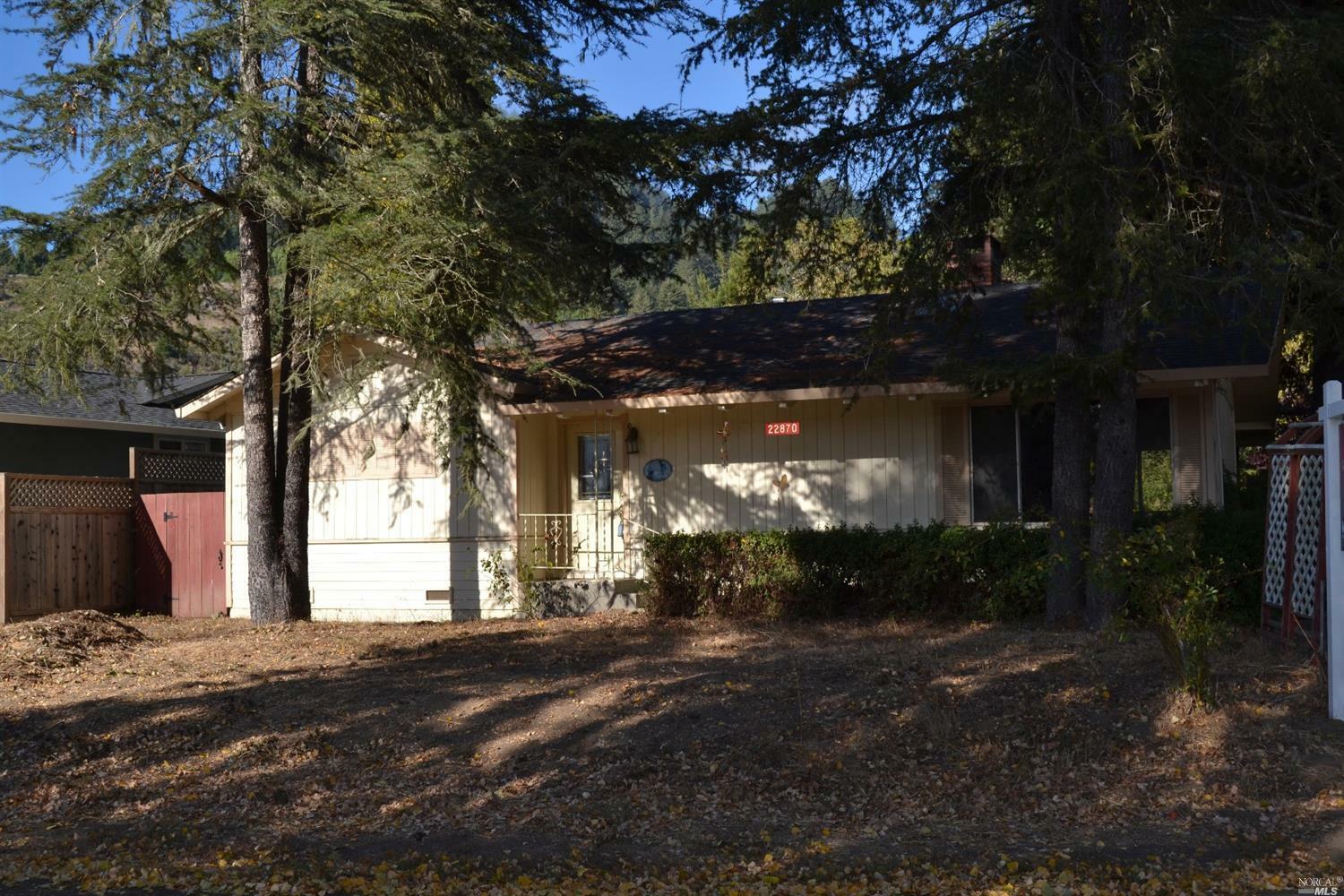 Property Photo:  22870 Conifer Drive  CA 95462 