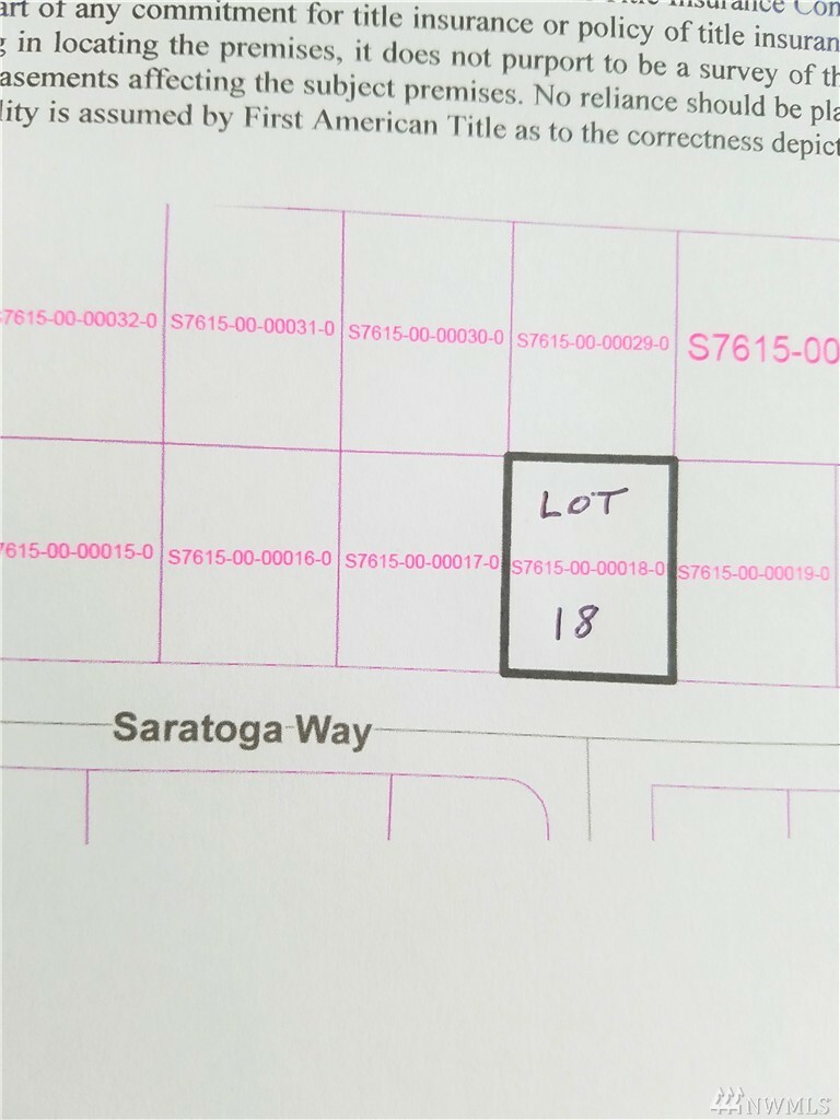 Property Photo: Lot 18 Saratoga Wy WA 98282