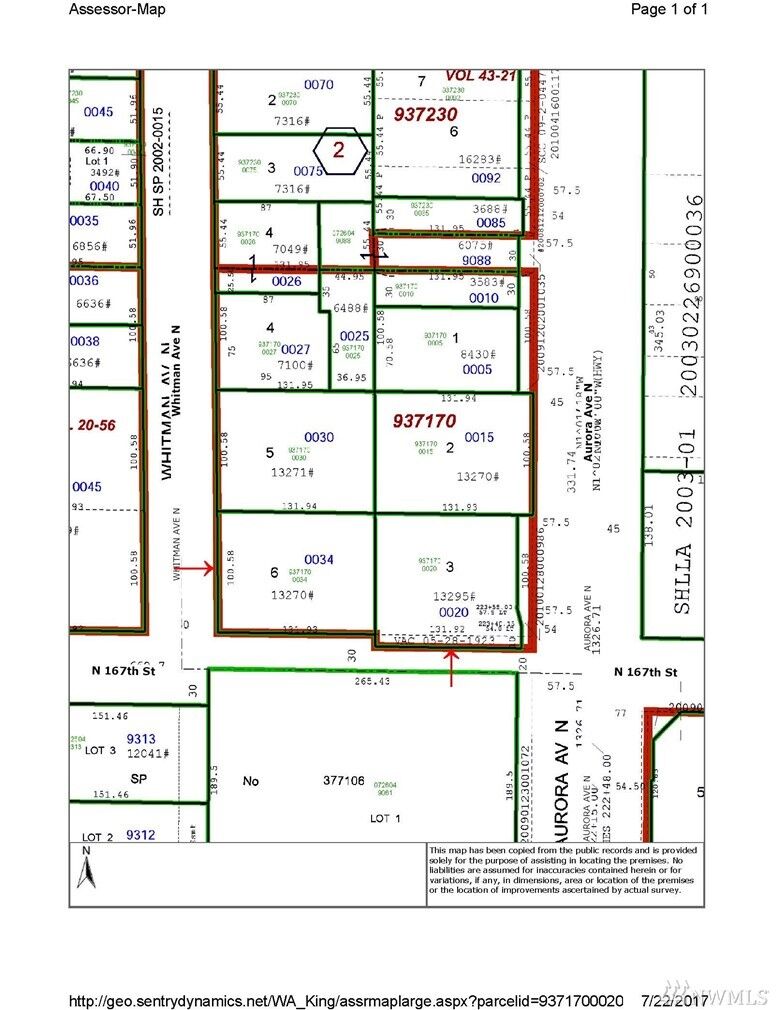 Property Photo:  16707 Aurora Ave N  WA 98133 