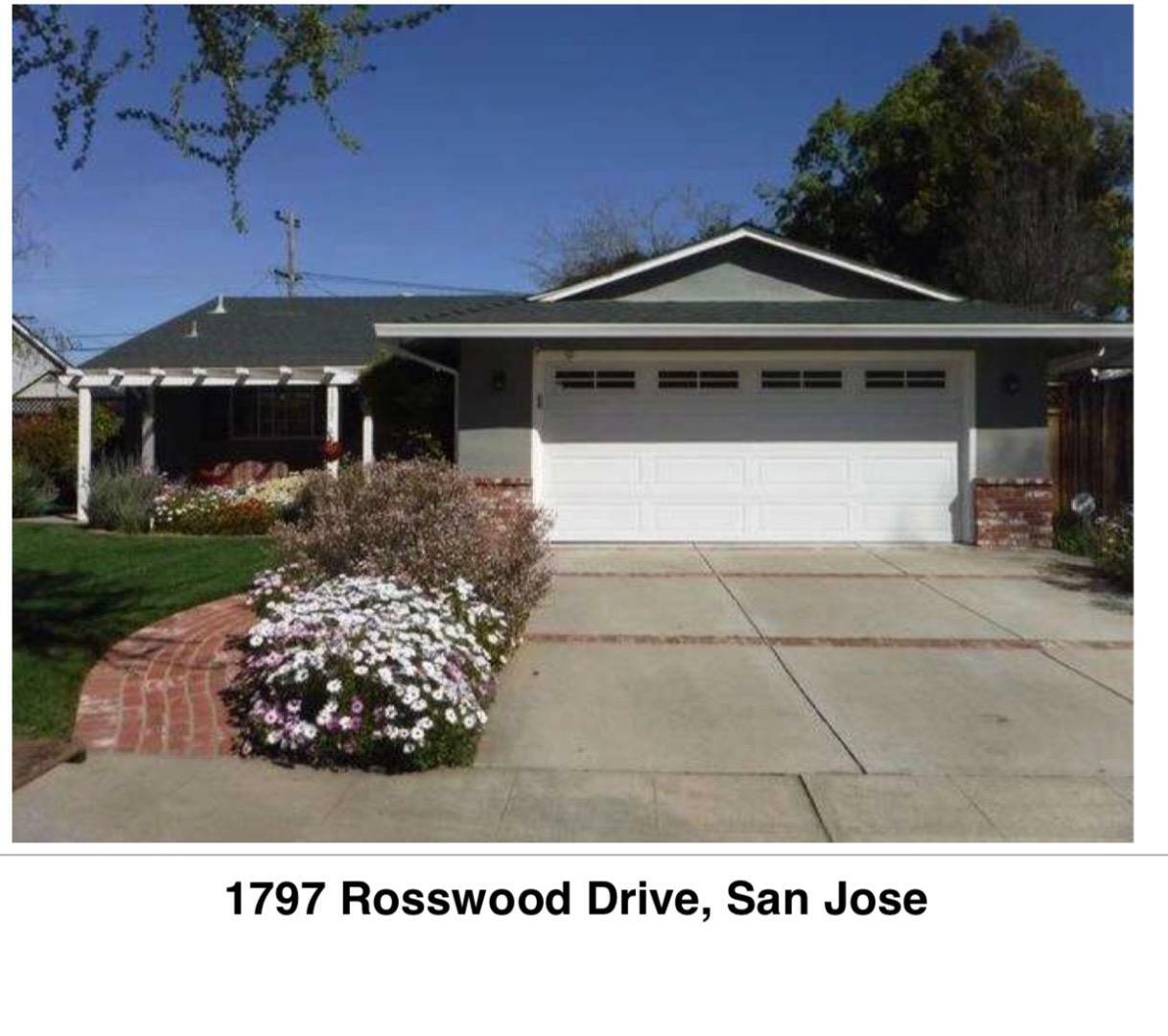 Property Photo:  1797 Rosswood Drive  CA 95124 