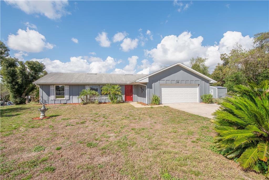 Property Photo:  22 Estrella Road  FL 32713 