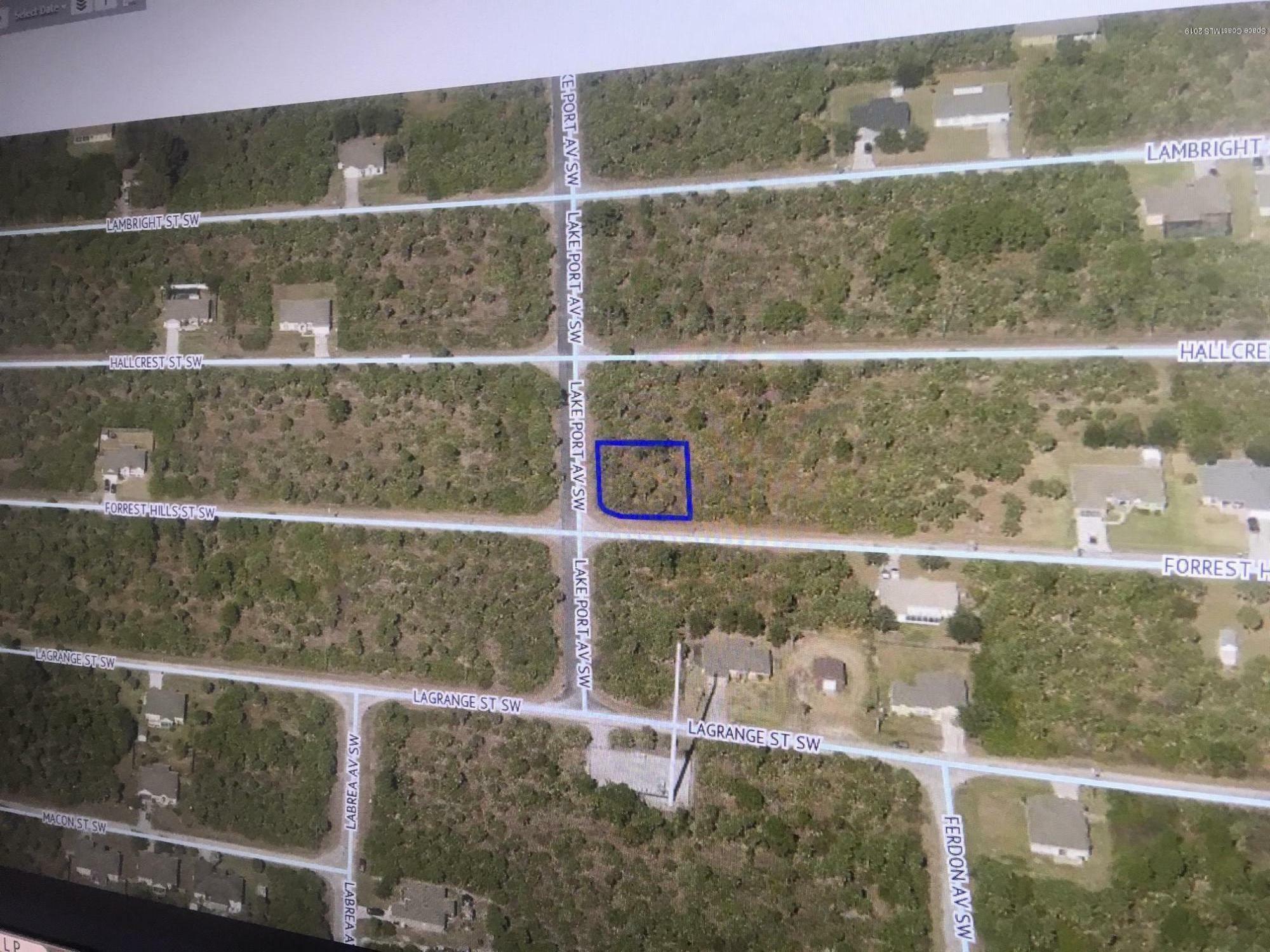 Property Photo:  000 Cnr Lakeport And Forrest Hills SW  FL 32908 