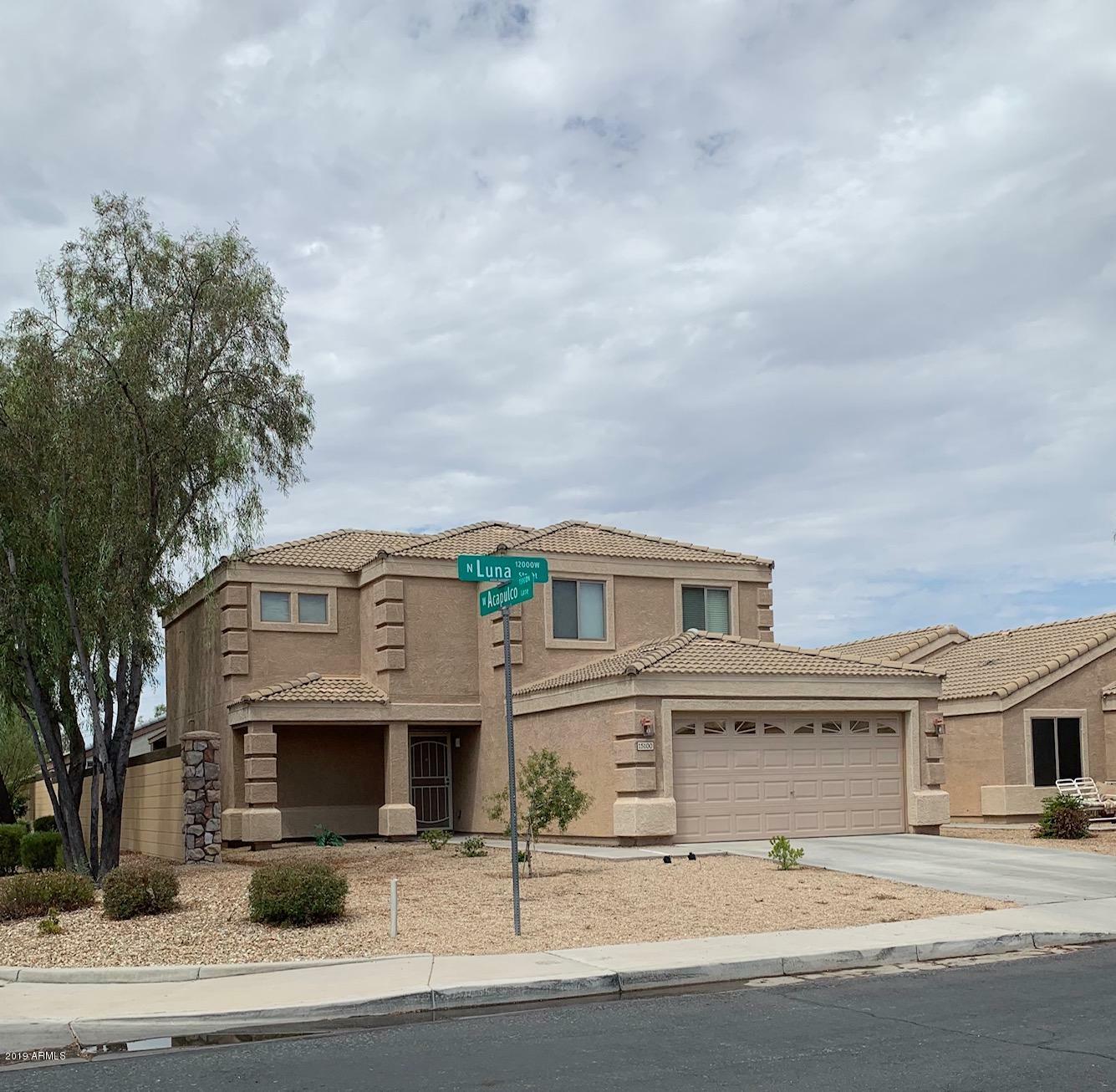 Property Photo: 15100 N Luna Street AZ 85335