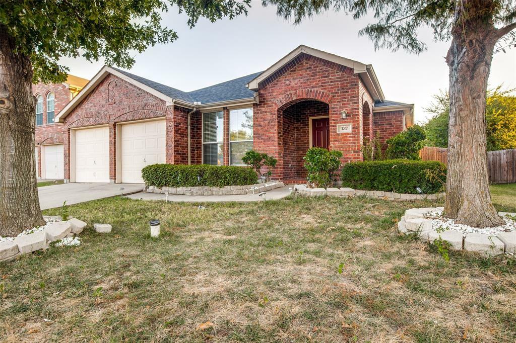 Property Photo:  137 Redbud Drive  TX 75126 