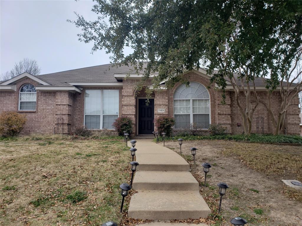 Property Photo: 1103 Morning Star TX 75087