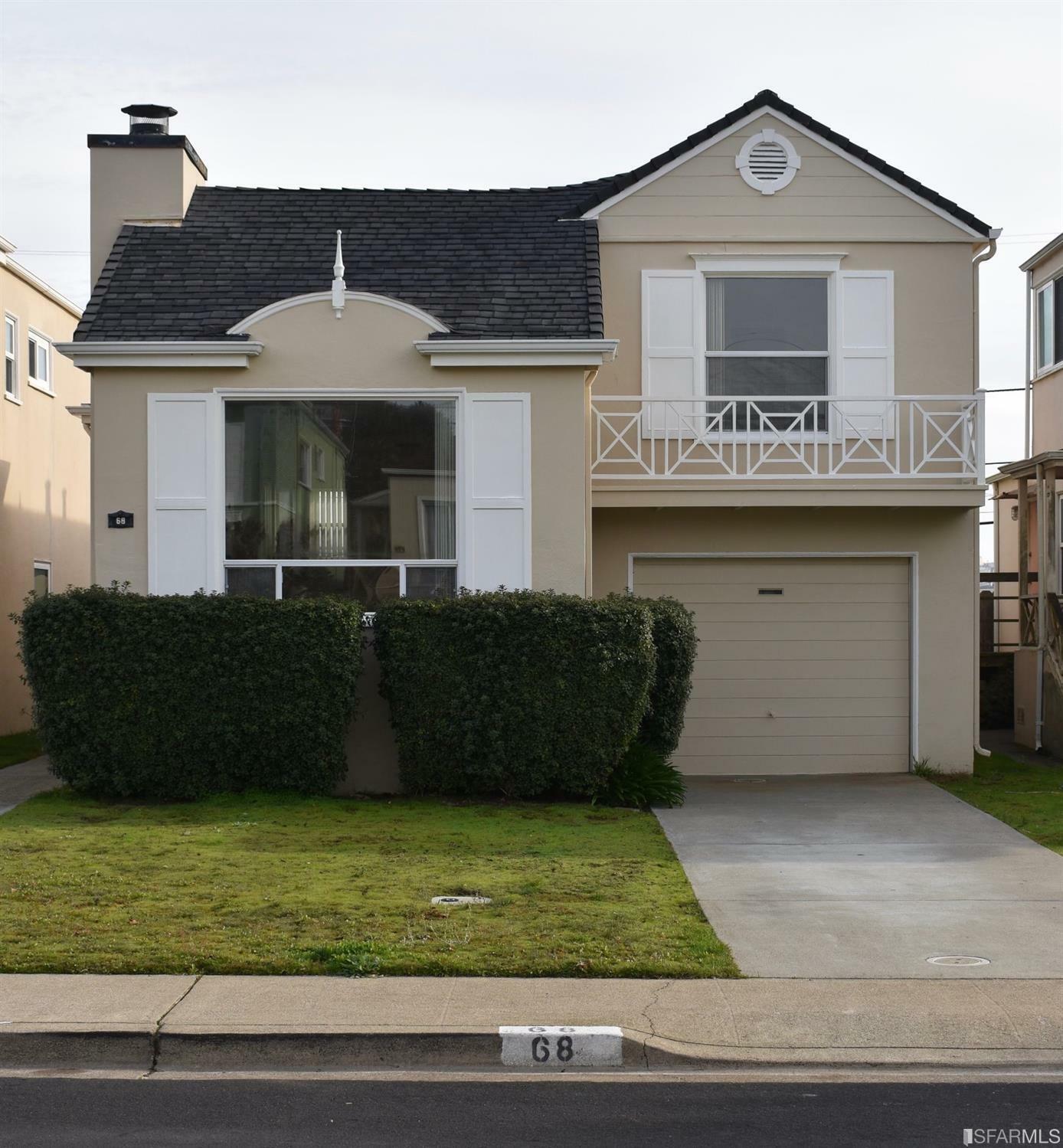 Property Photo:  68 Eastgate Drive  CA 94015 