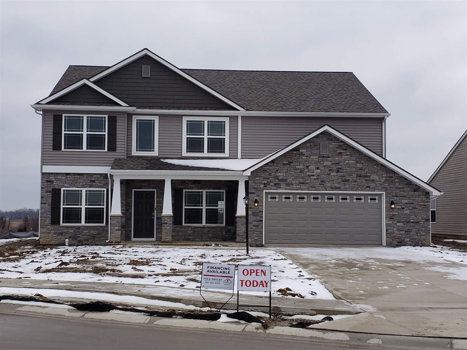Property Photo: 13219 Crescent Ridge Drive IN 46814