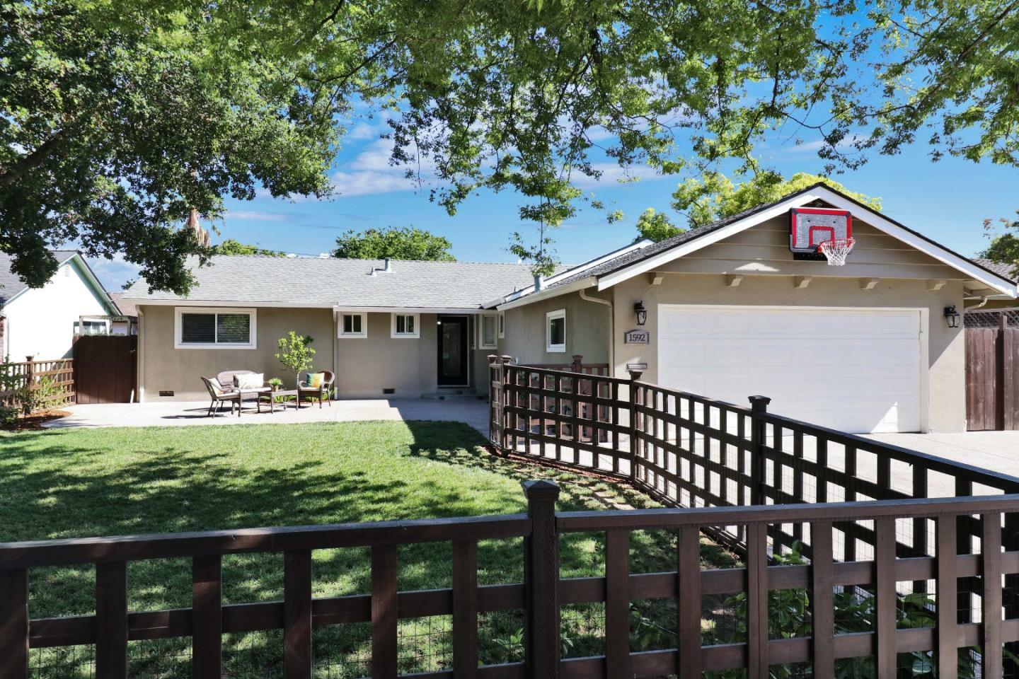 Property Photo:  1592 Willowdale Drive  CA 95118 