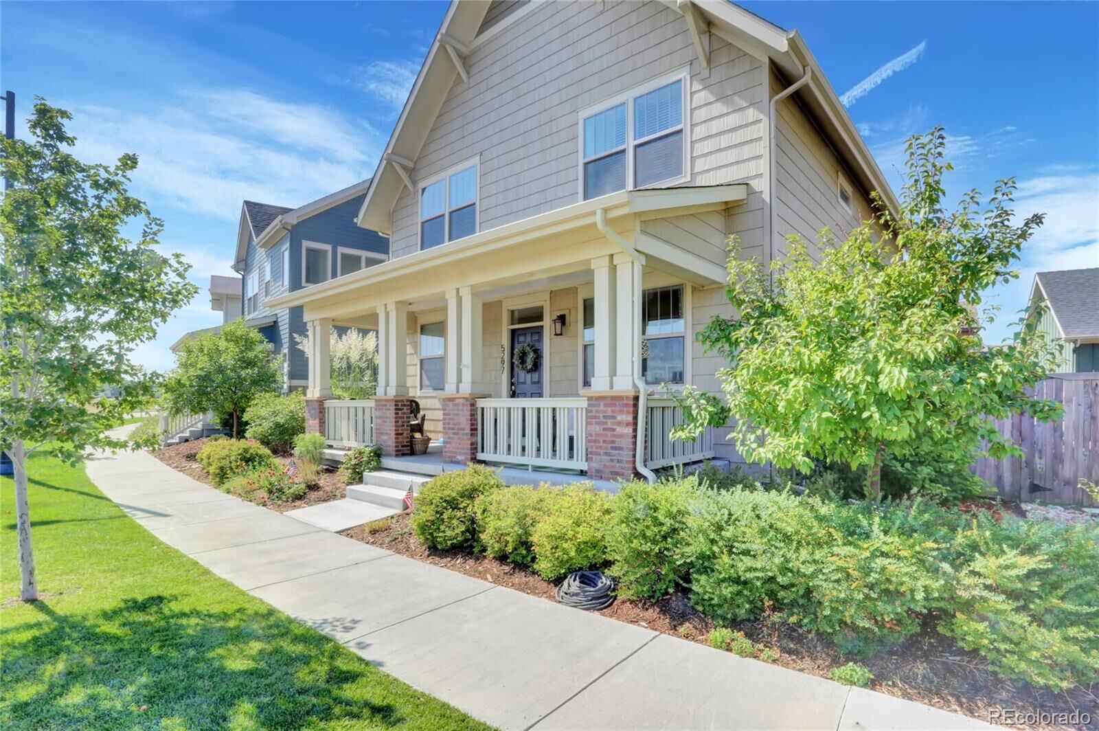 Property Photo: 5297 Clinton Street CO 80238