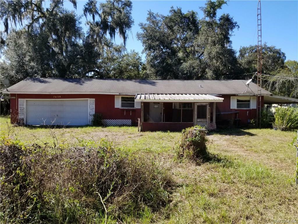 Property Photo:  7838 S Four Oaks Drive  FL 34436 