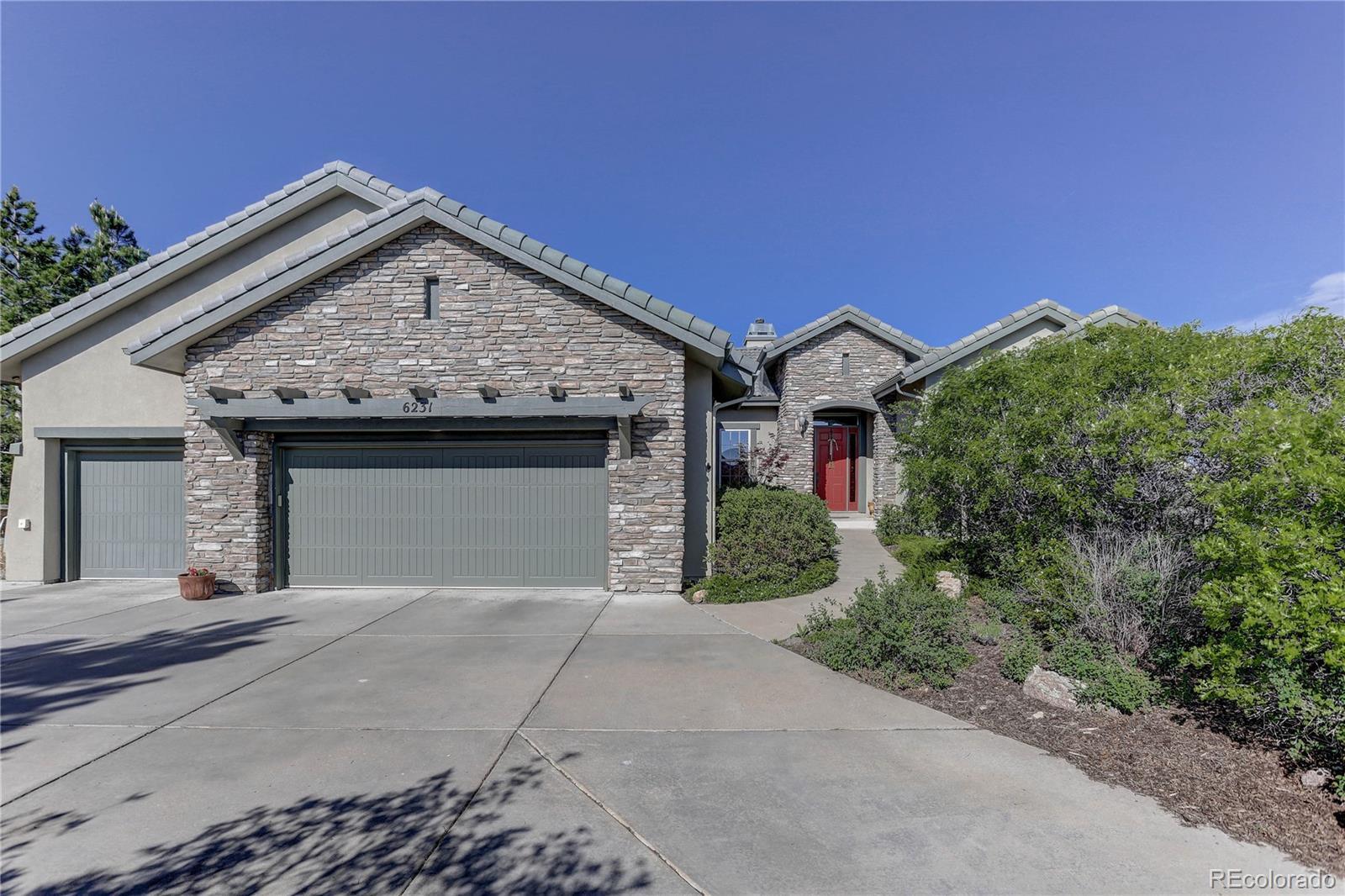 Property Photo: 6231 Oxford Peak Lane CO 80108