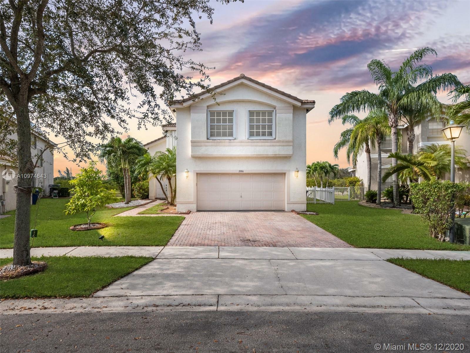 Property Photo:  2886 SW 165th Ave  FL 33027 