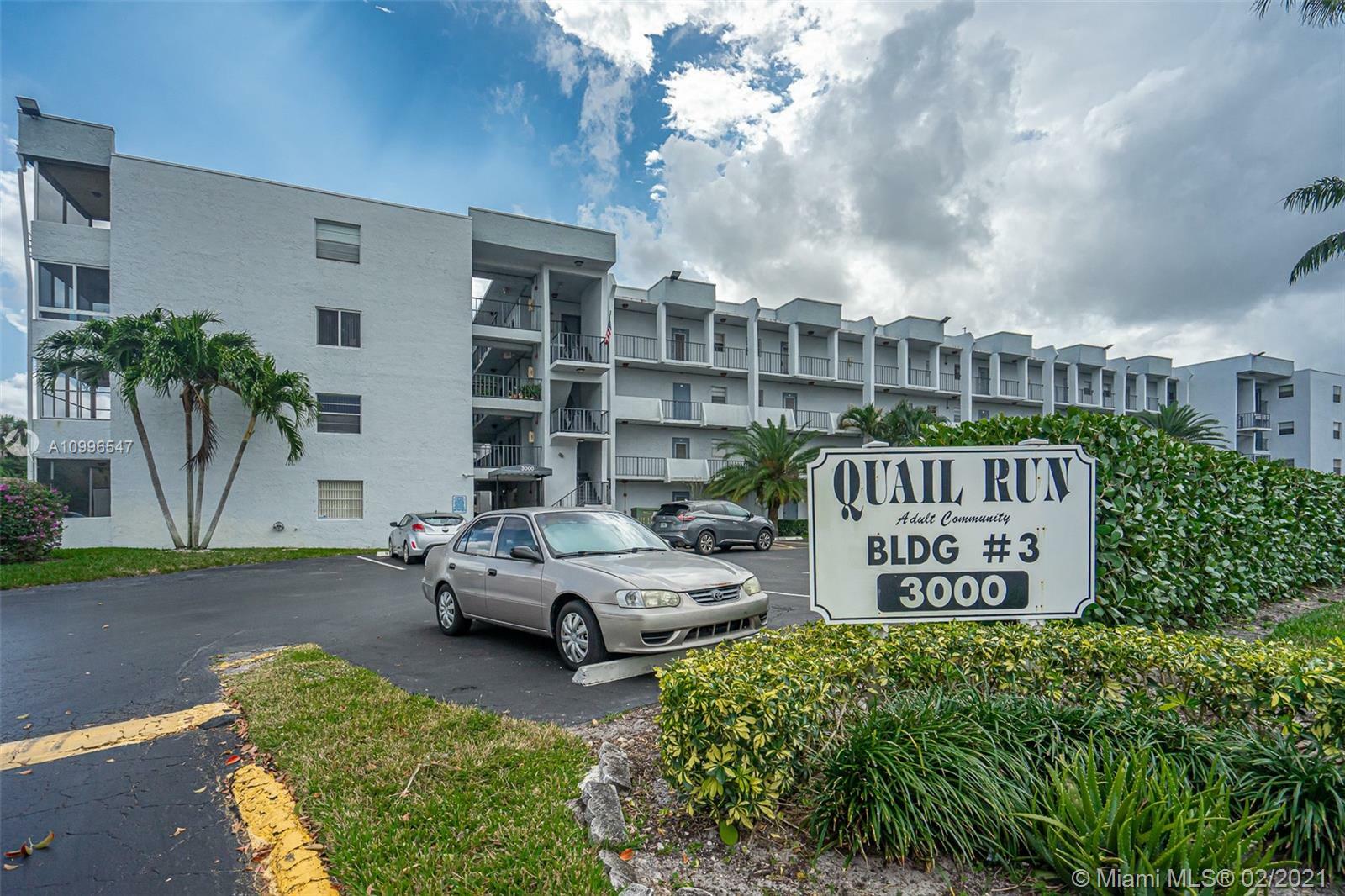 Property Photo: 3000 E Sunrise Lakes Dr 105 FL 33322