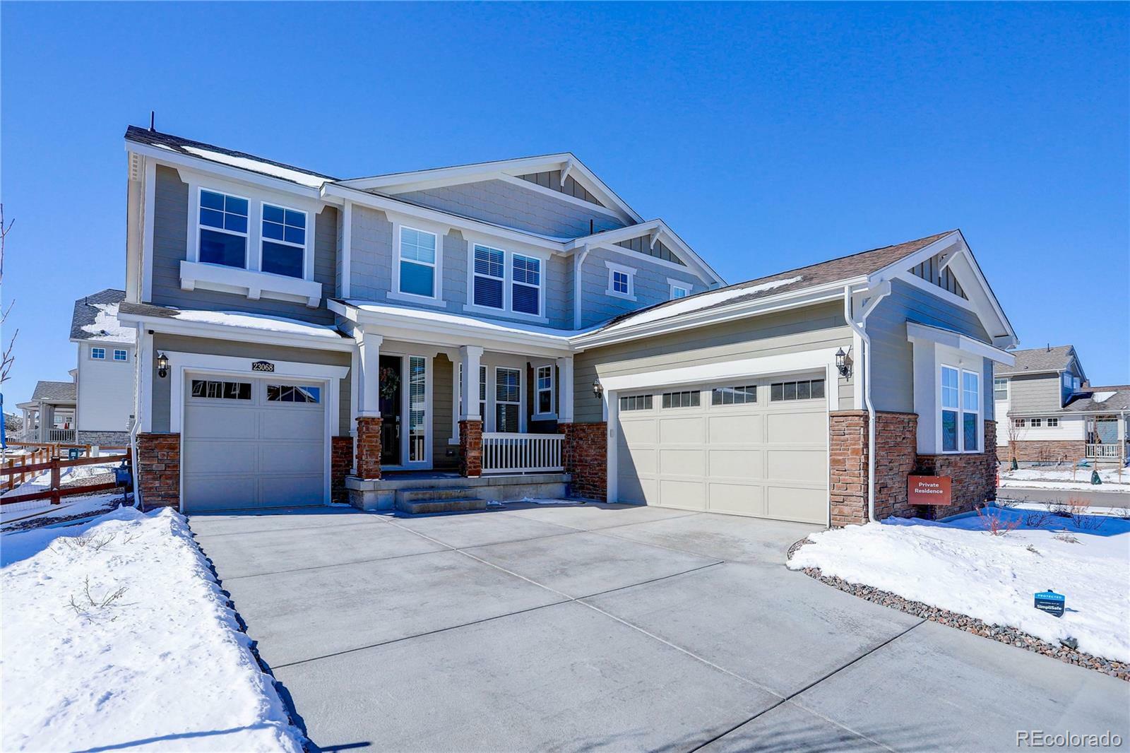 Property Photo: 23068 E Narrowleaf Drive CO 80016