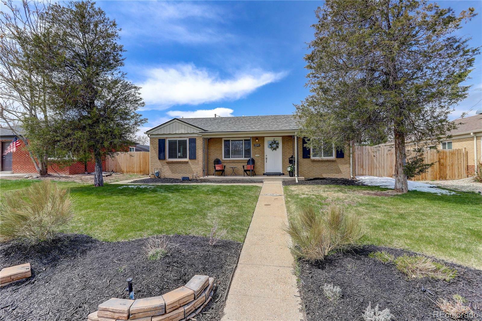 Property Photo: 2245 Rosemary Street CO 80207