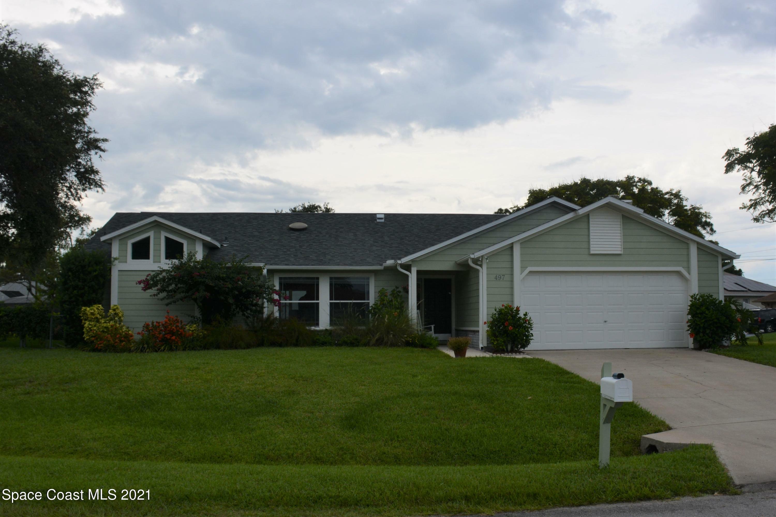 Property Photo:  497 Erma Court NE  FL 32907 