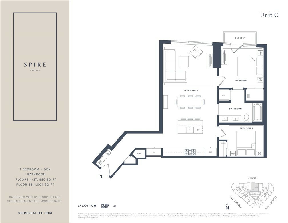 Property Photo:  2510 6th Avenue 510  WA 98121 
