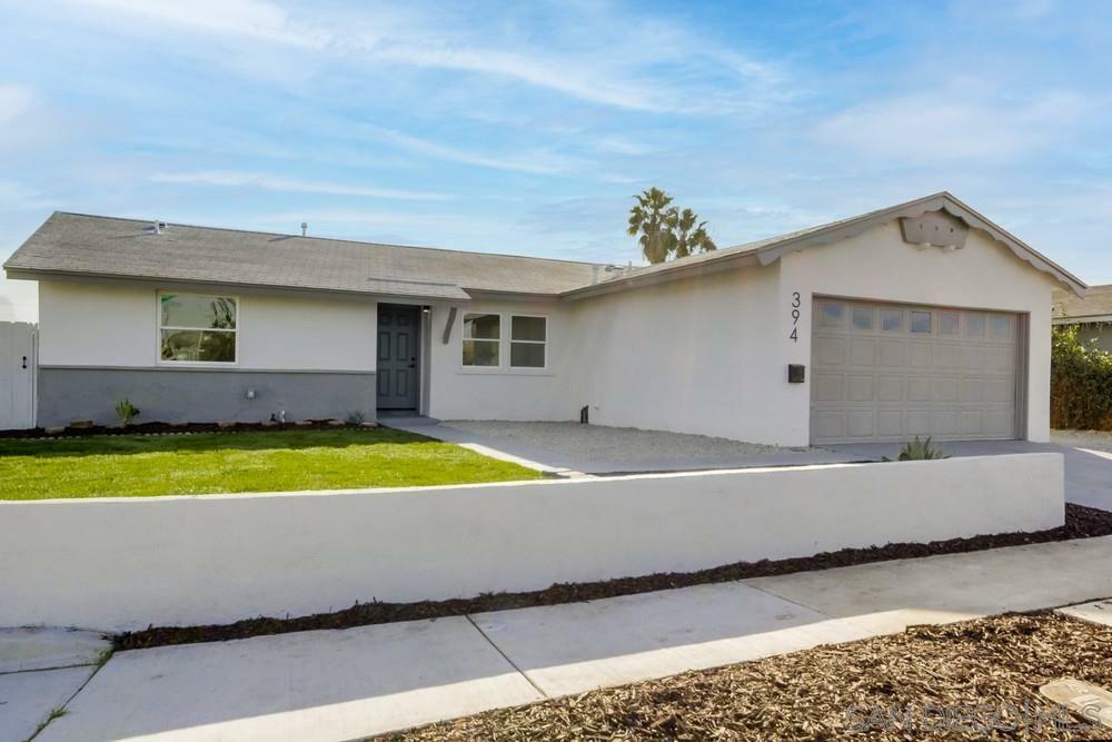 Property Photo:  394 Coralwood Dr  CA 92114 