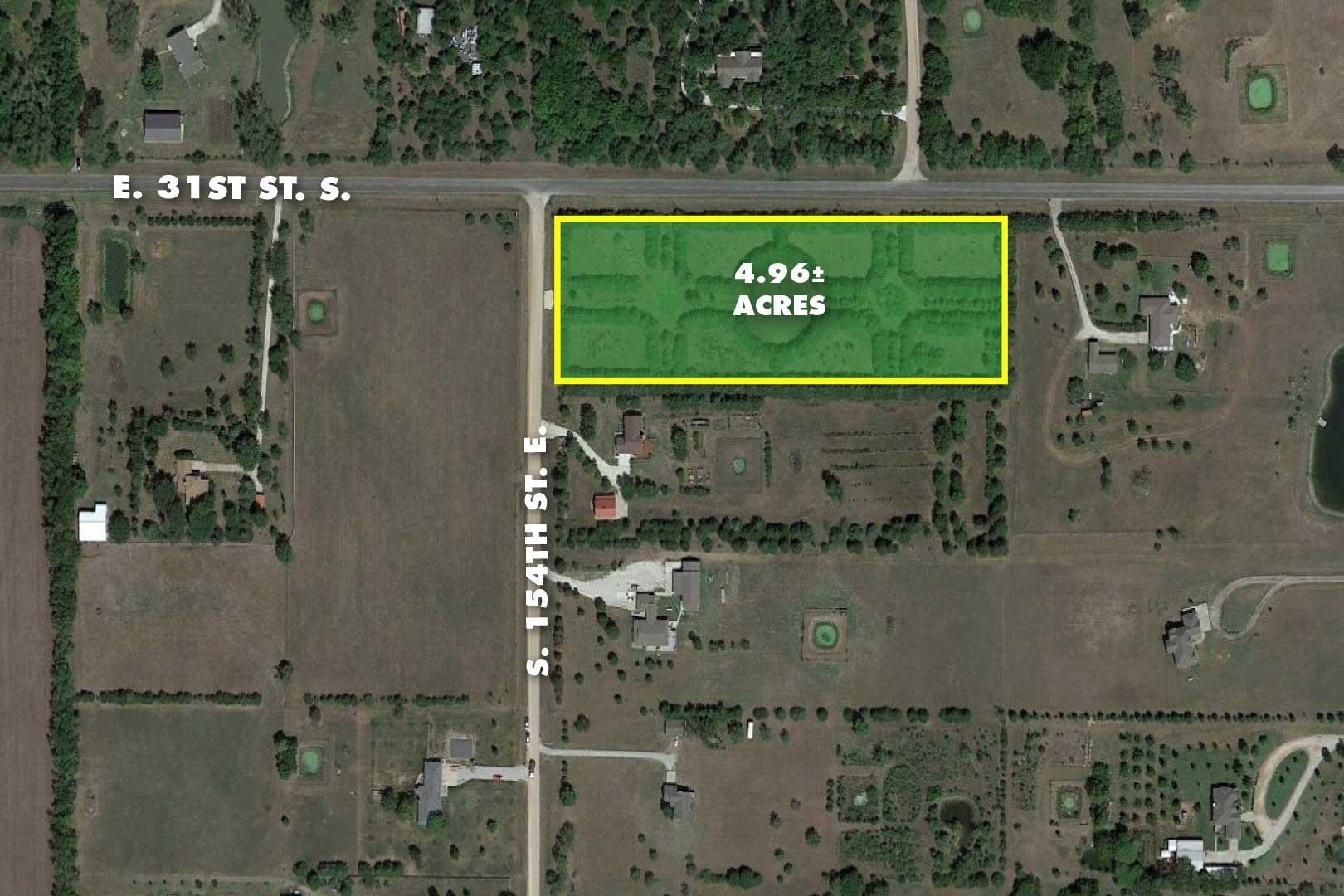 Property Photo:  4.96 +/- Acres On 154th St E  KS 67232 