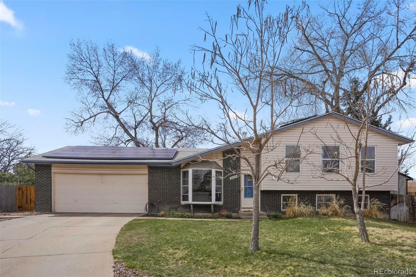 Property Photo: 3349 S Iris Court CO 80227