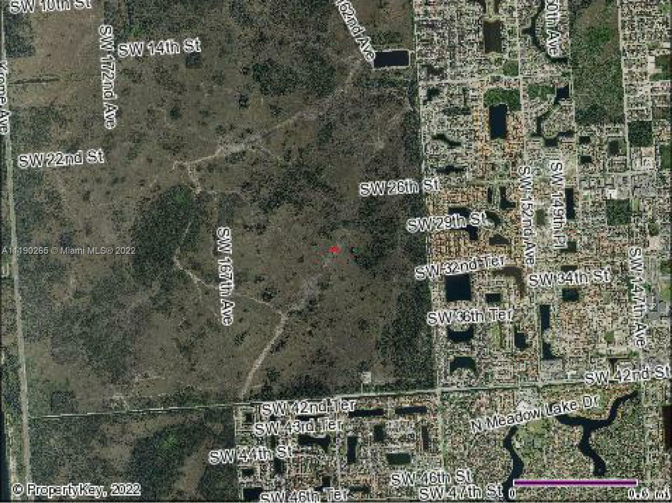 Property Photo:  SW 31 St &Amp SW 161 Ave  FL 33185 