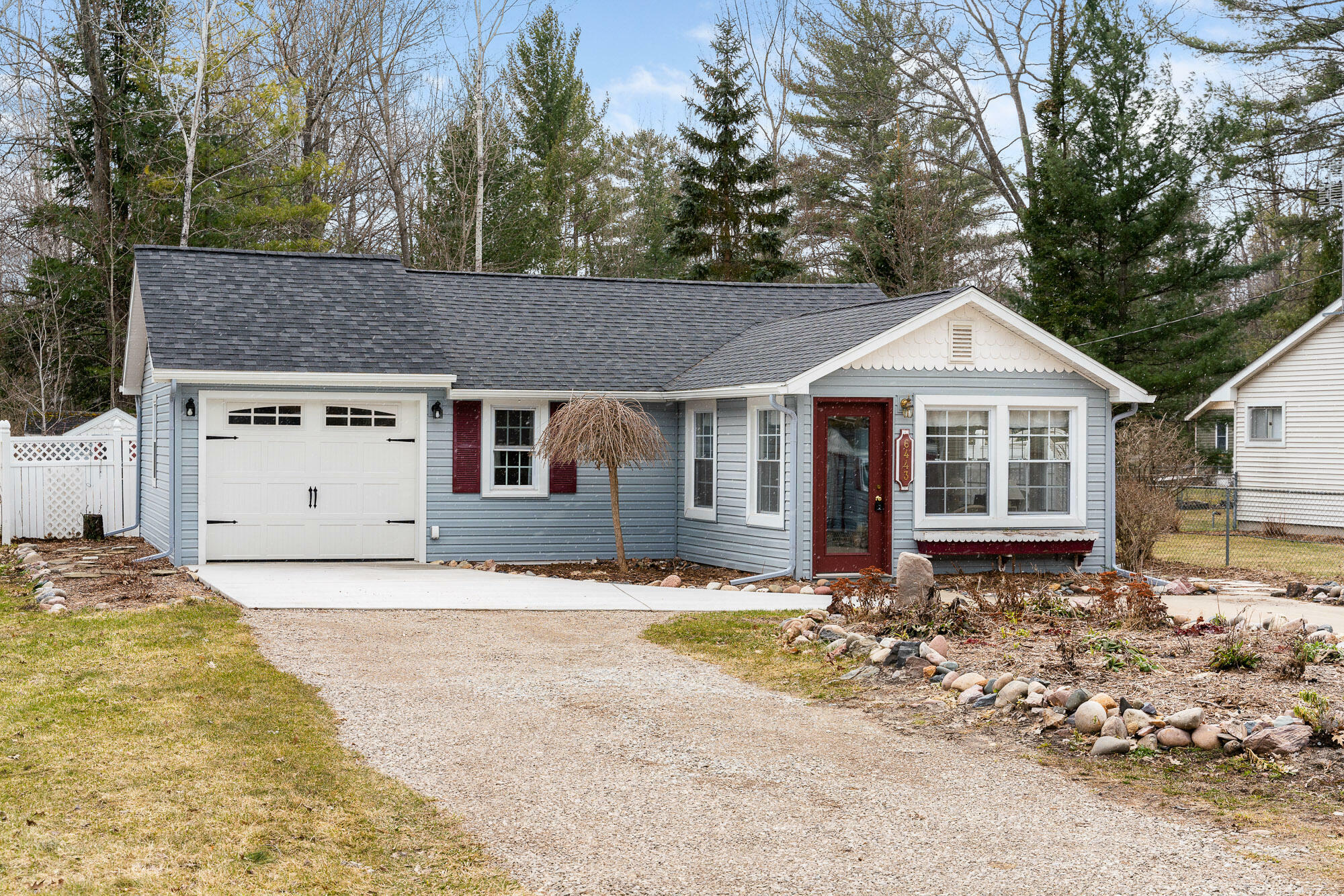 Property Photo:  6443 Burchfield Road  MI 49749 