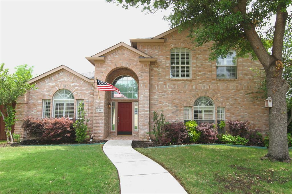 Property Photo: 416 Vista View Court TX 75067