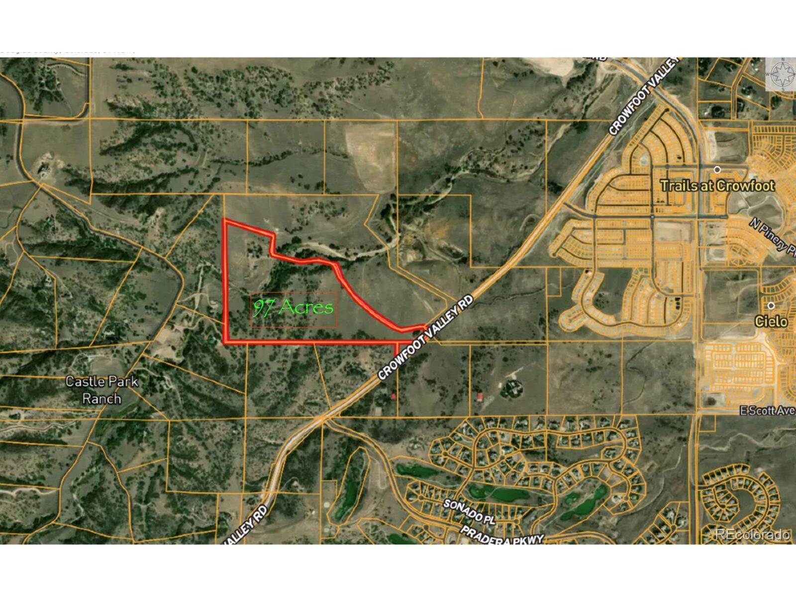 Property Photo: 6233 Crowfoot Valley Rd CO 80134