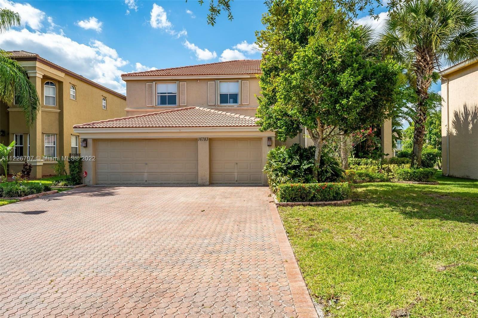 Property Photo:  16783 SW 12th St  FL 33027 