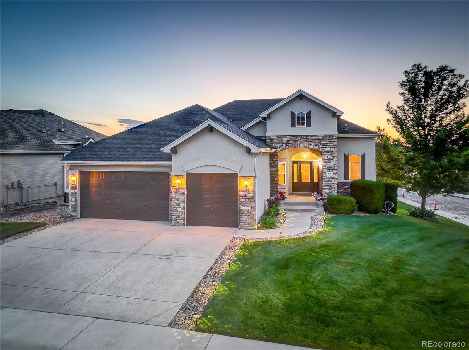 Property Photo: 1481 Putter Place CO 80104