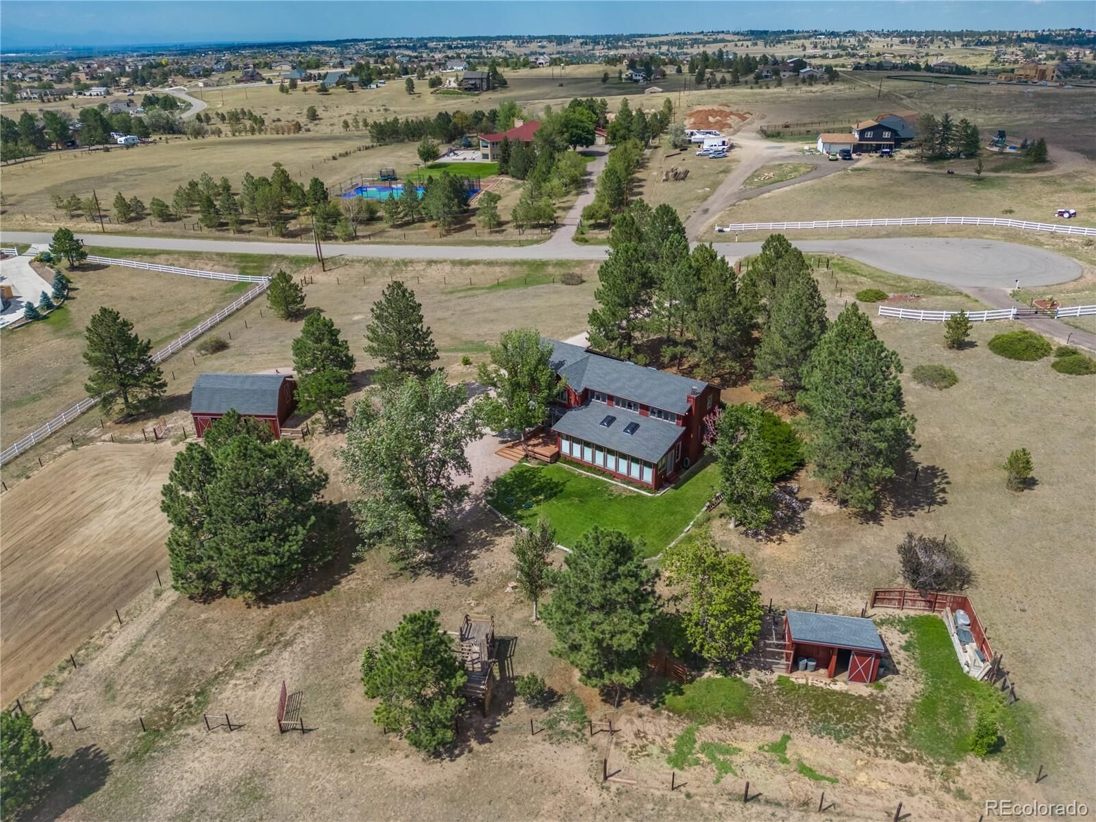 Property Photo: 9460 Devils Head Drive CO 80138