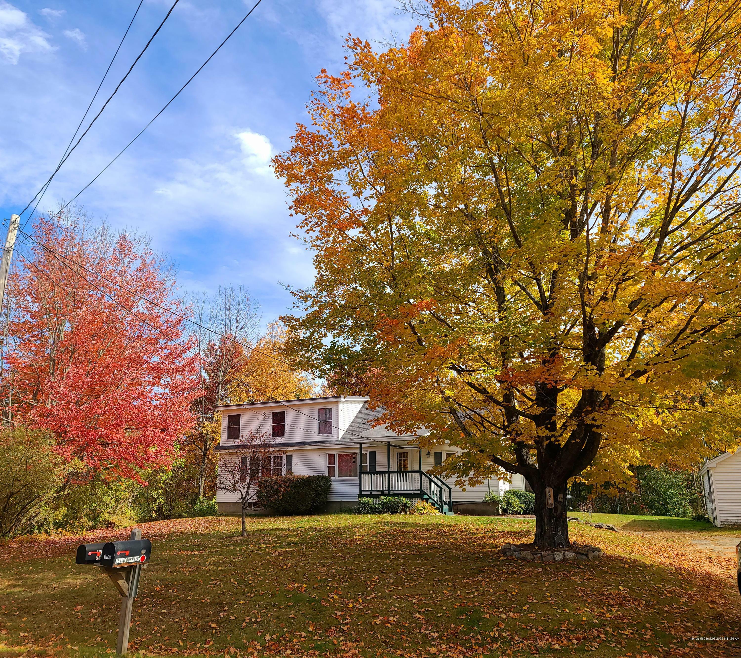 Property Photo: 1540 Hallowell Road ME 04350