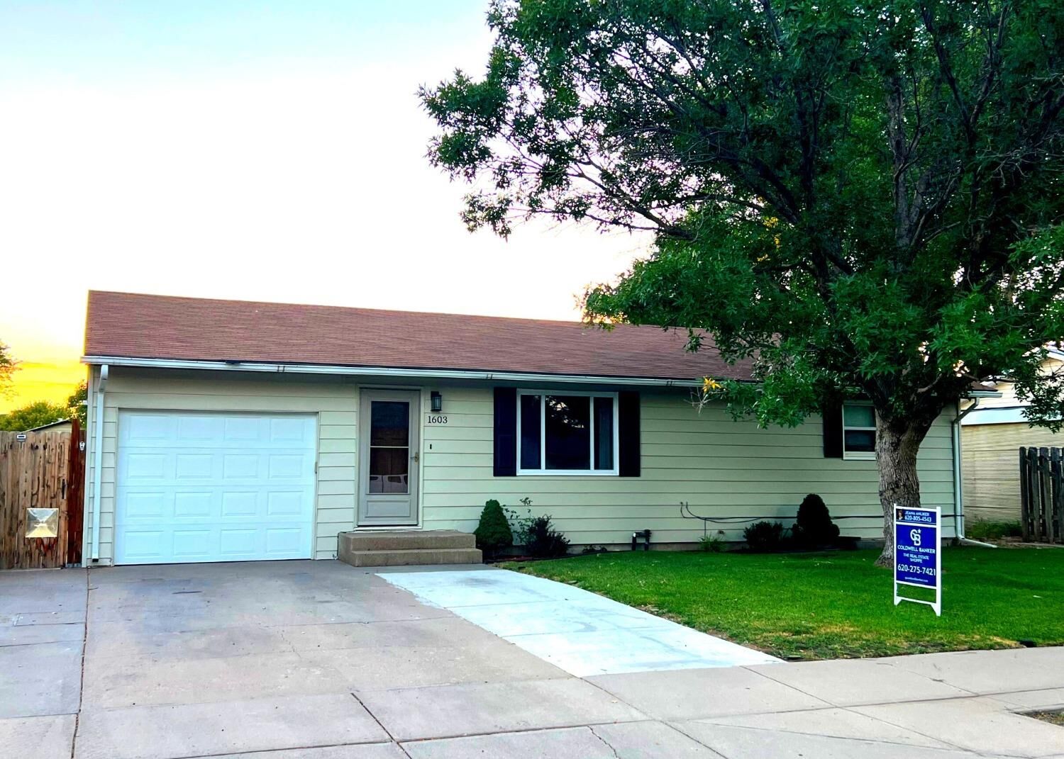 Property Photo: 1603 Bancroft Street KS 67846