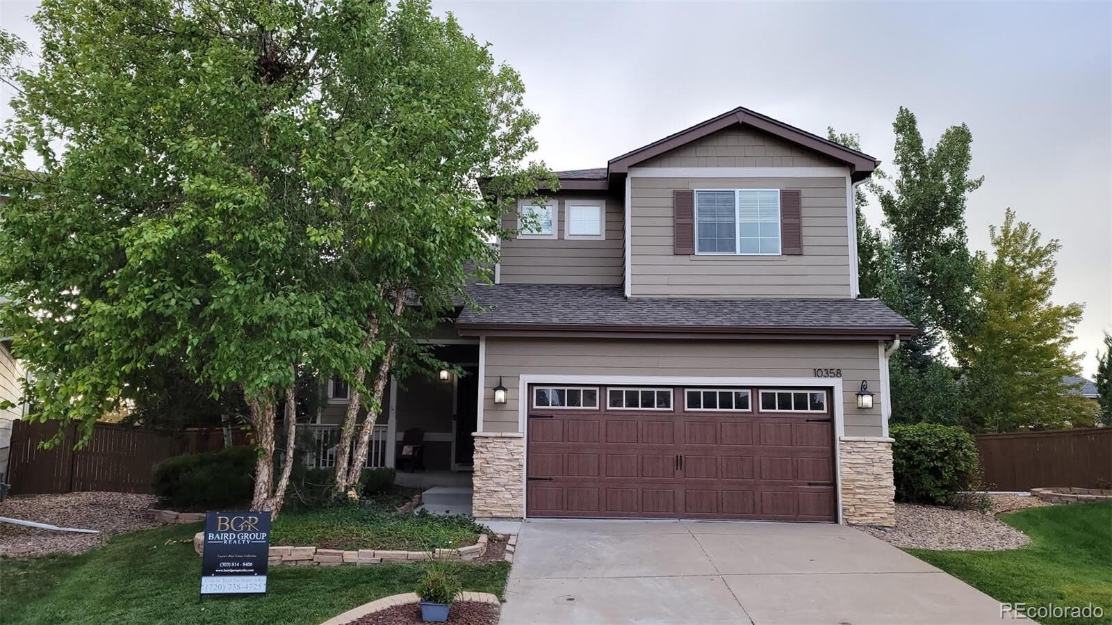 Property Photo: 10358 Kelliwood Way CO 80126