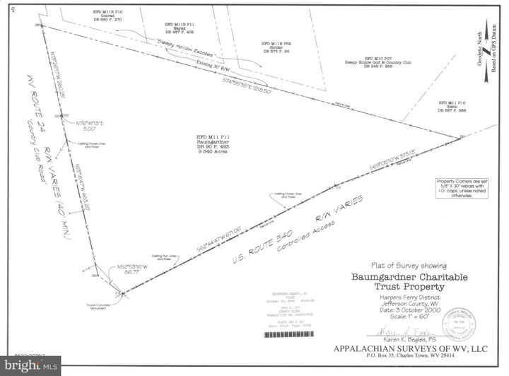 Property Photo:  0 Old Country Club Road Lot #1  WV 25414 