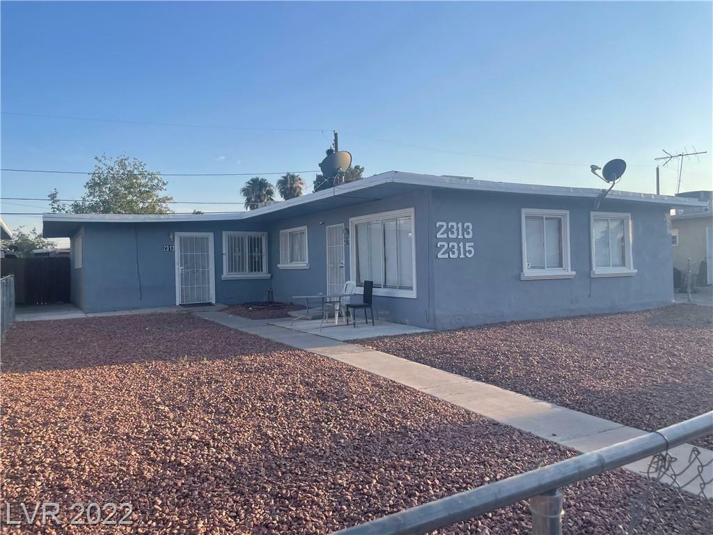 Property Photo: 2313 Stanley Avenue NV 89030