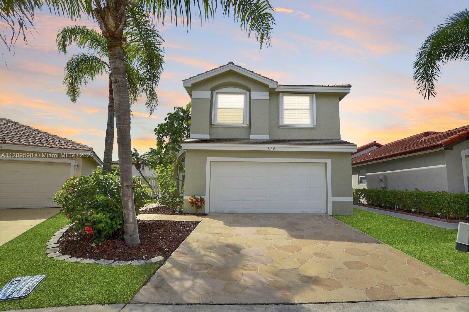 Property Photo:  1866 SW 177th Ter  FL 33029 