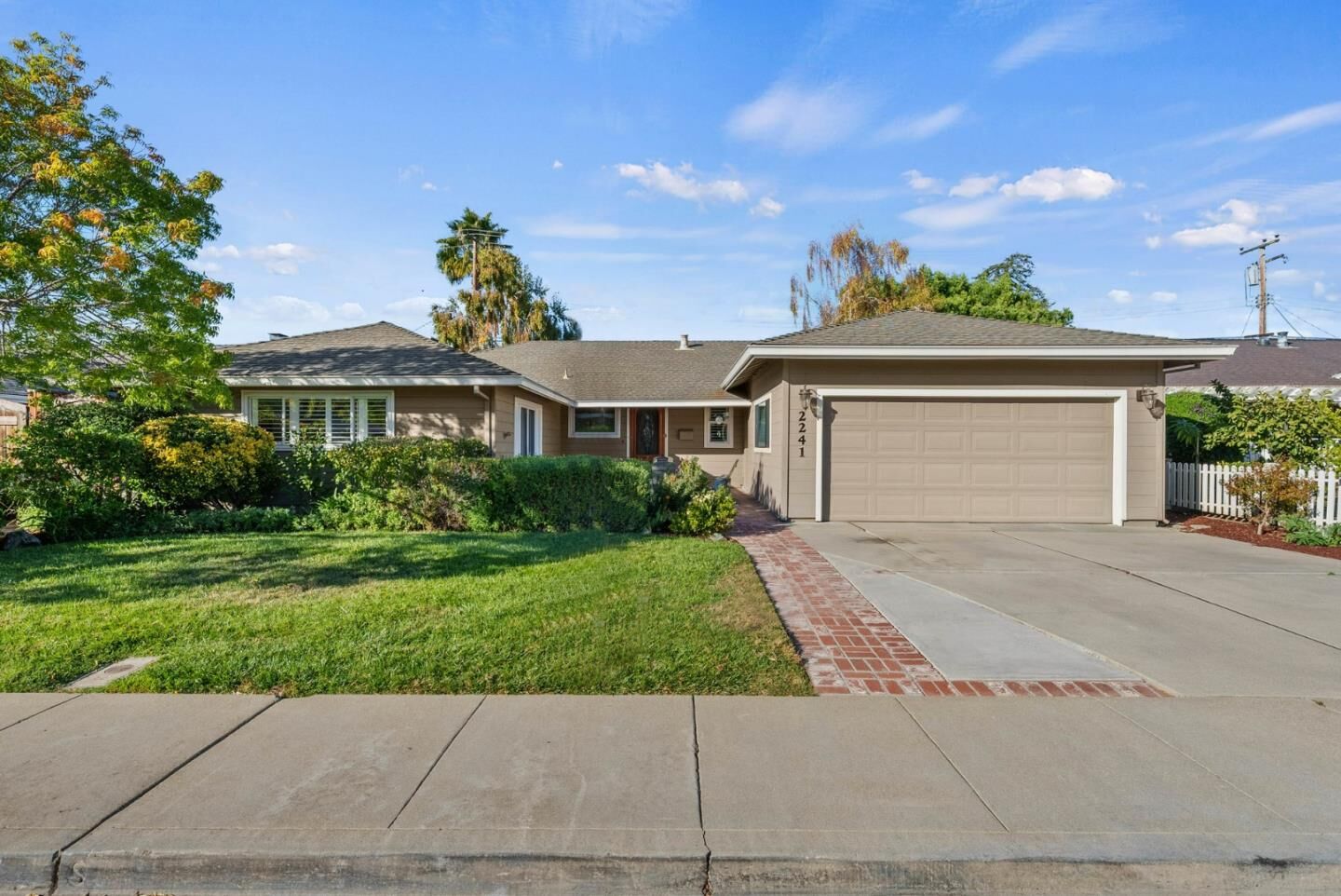 Property Photo:  2241 Sutter Avenue  CA 95050 