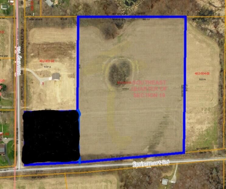 Property Photo: V/L Springport Road MI 49284