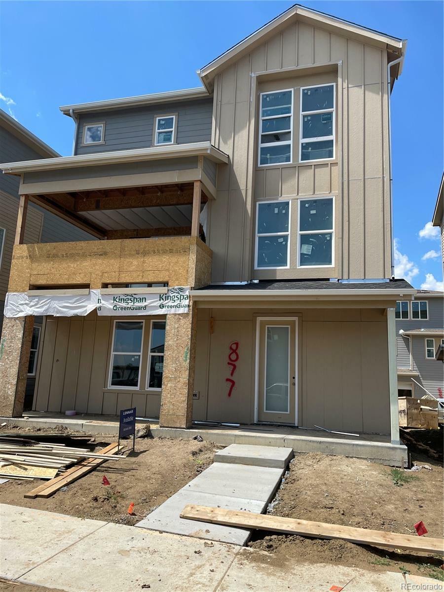 Property Photo: 877 Furrow Way CO 80026