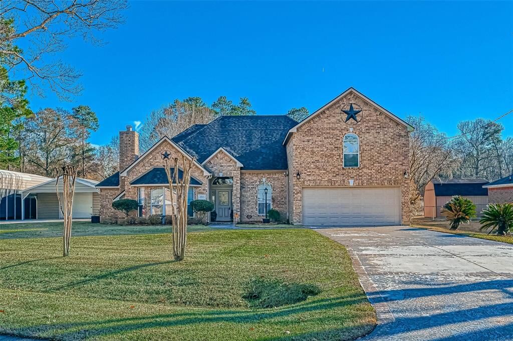 Property Photo: 1915 Running Bear Trail TX 77532