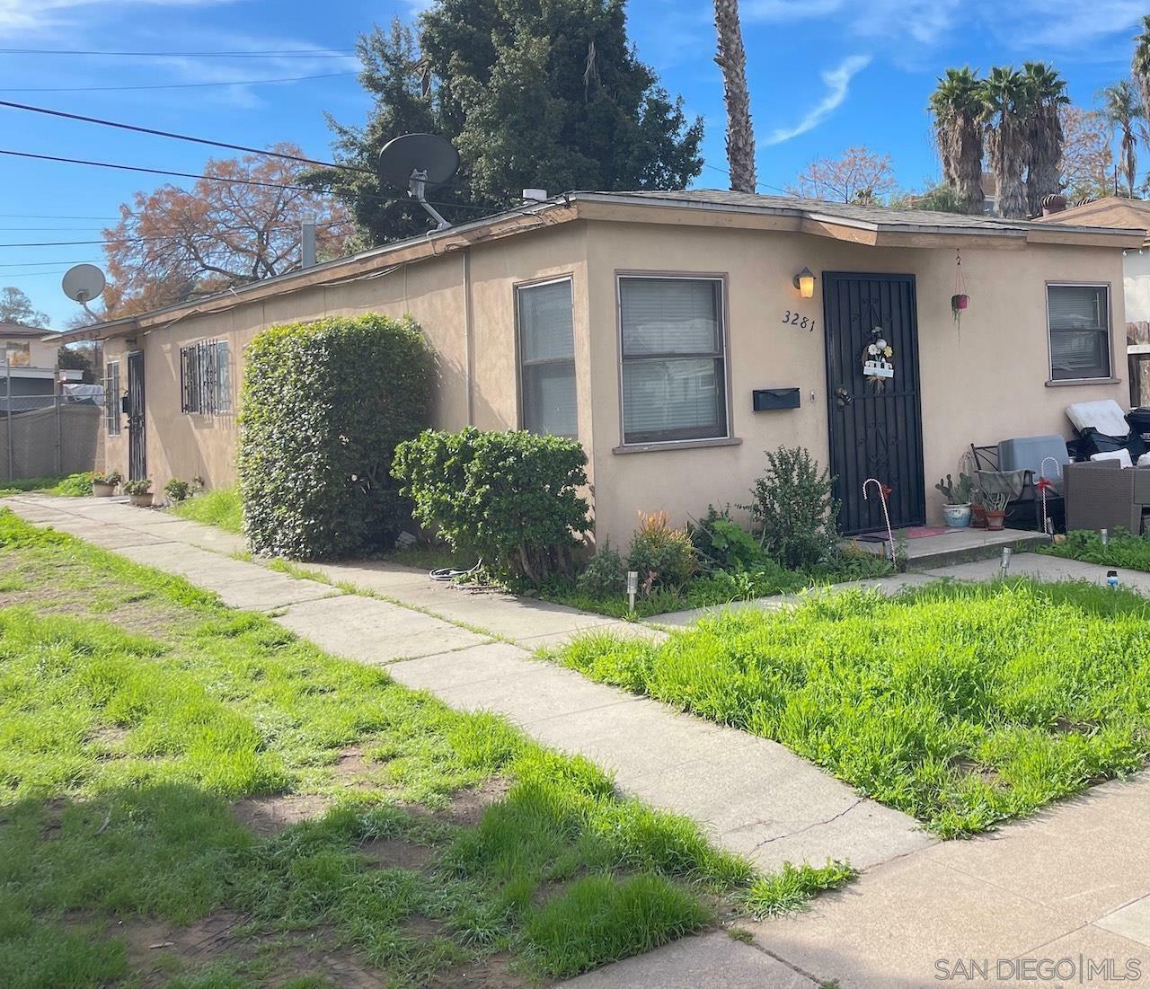 Property Photo:  3281-83 Steel Street  CA 92113 