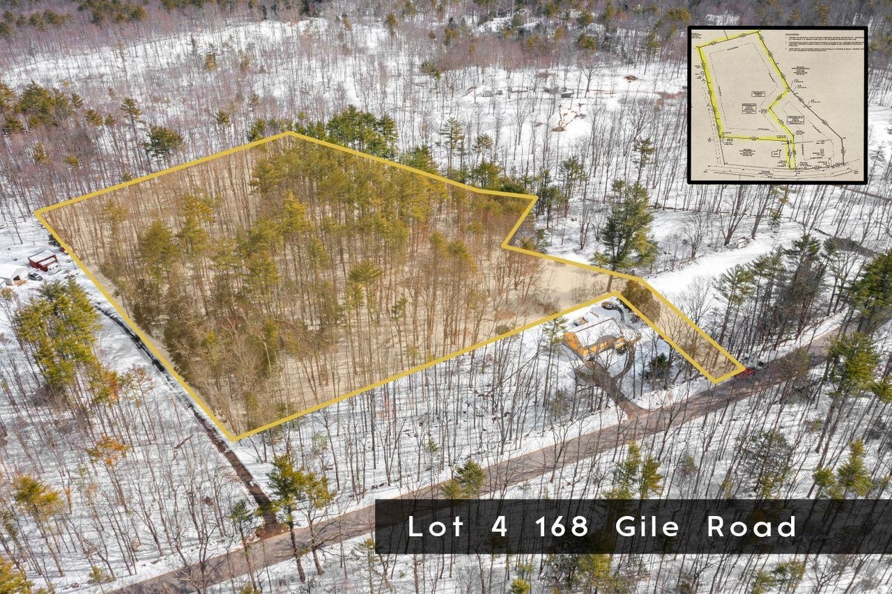 Property Photo:  Lot 4 168 Gile Road Lot 4  NH 03290 