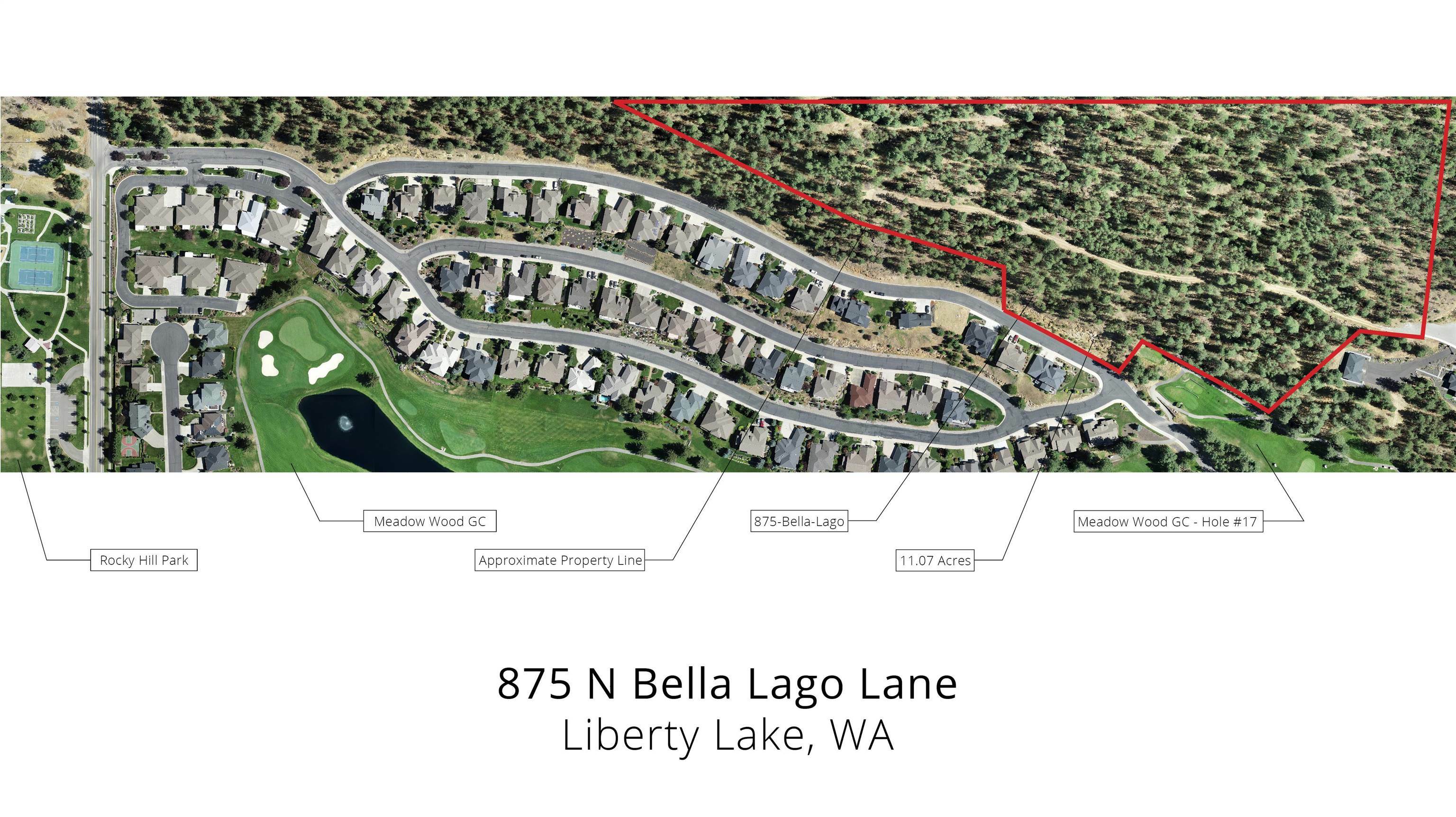 Property Photo: 875 N Bella Lago Ln WA 99019